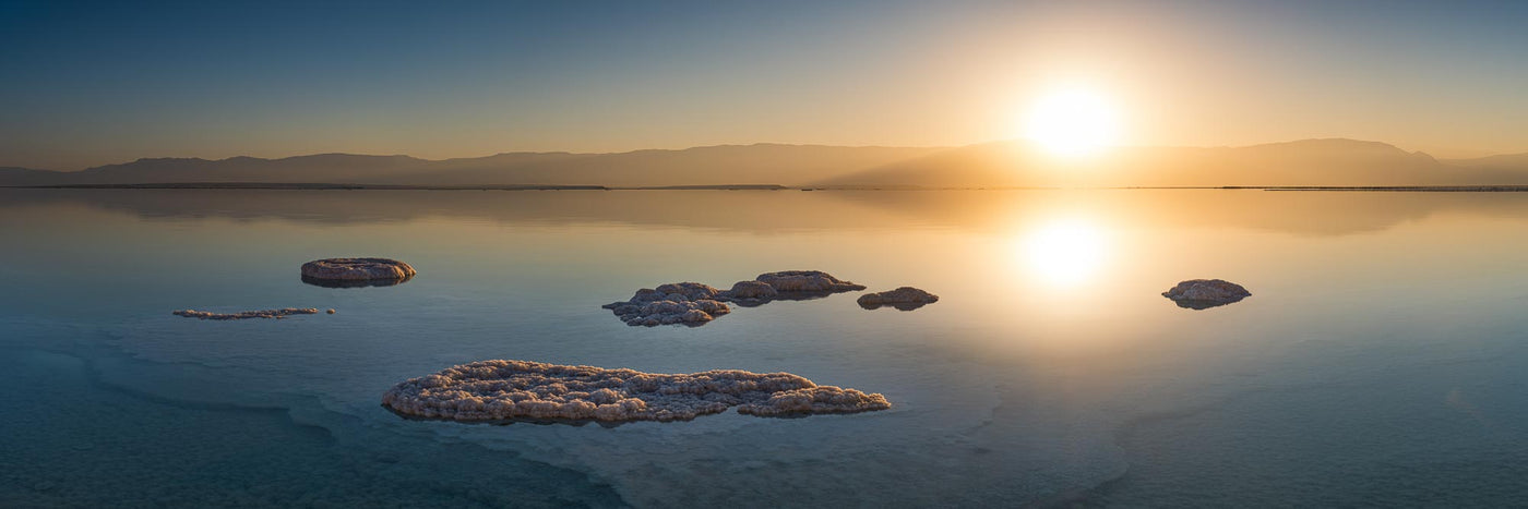 Shining Through - By Yehoshua Aryeh - Photograph of Israel - Dead Sea