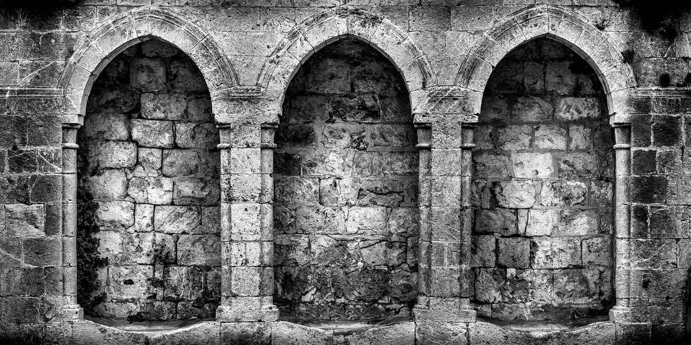 Foundations - By Yehoshua Aryeh - Photograph of Israel - Zichron Yaakov