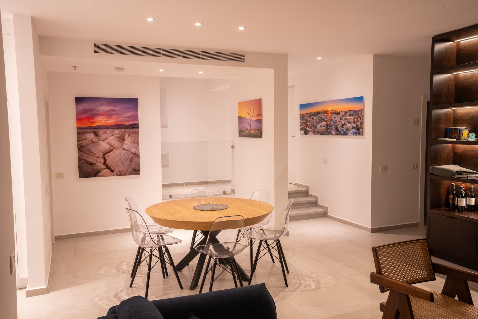 Three pieces in a Jerusalem apartment