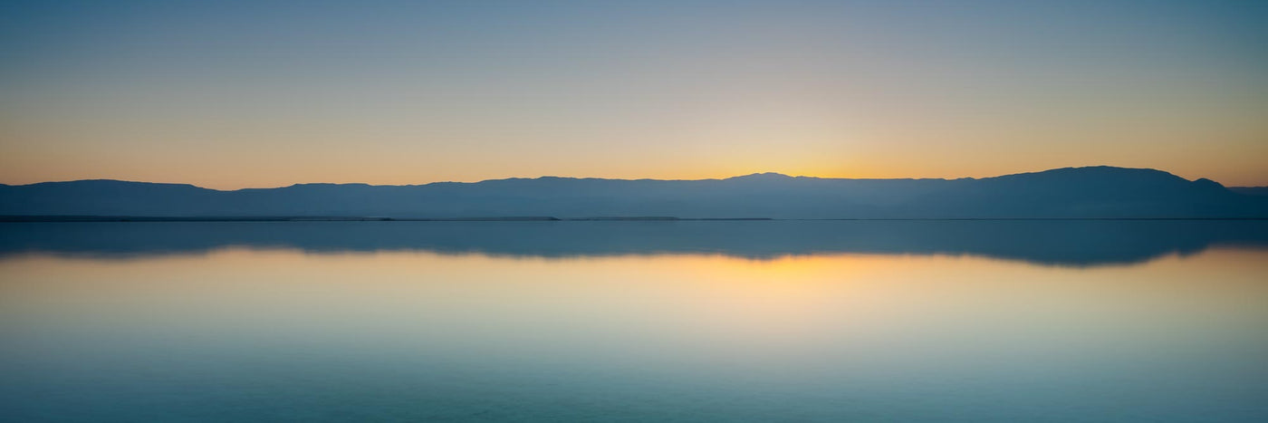 "Peace on the Horizon - By Yehoshua Aryeh - Photograph of Israel - Dead Sea, Israel