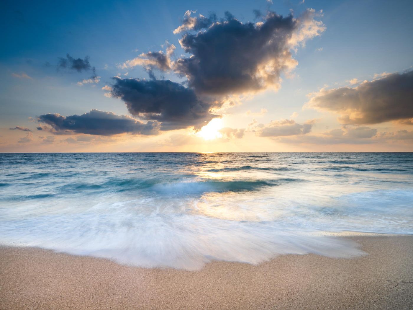 Daydream - By Yehoshua Aryeh - Photograph of Israel - Nahariya Beach Sunset